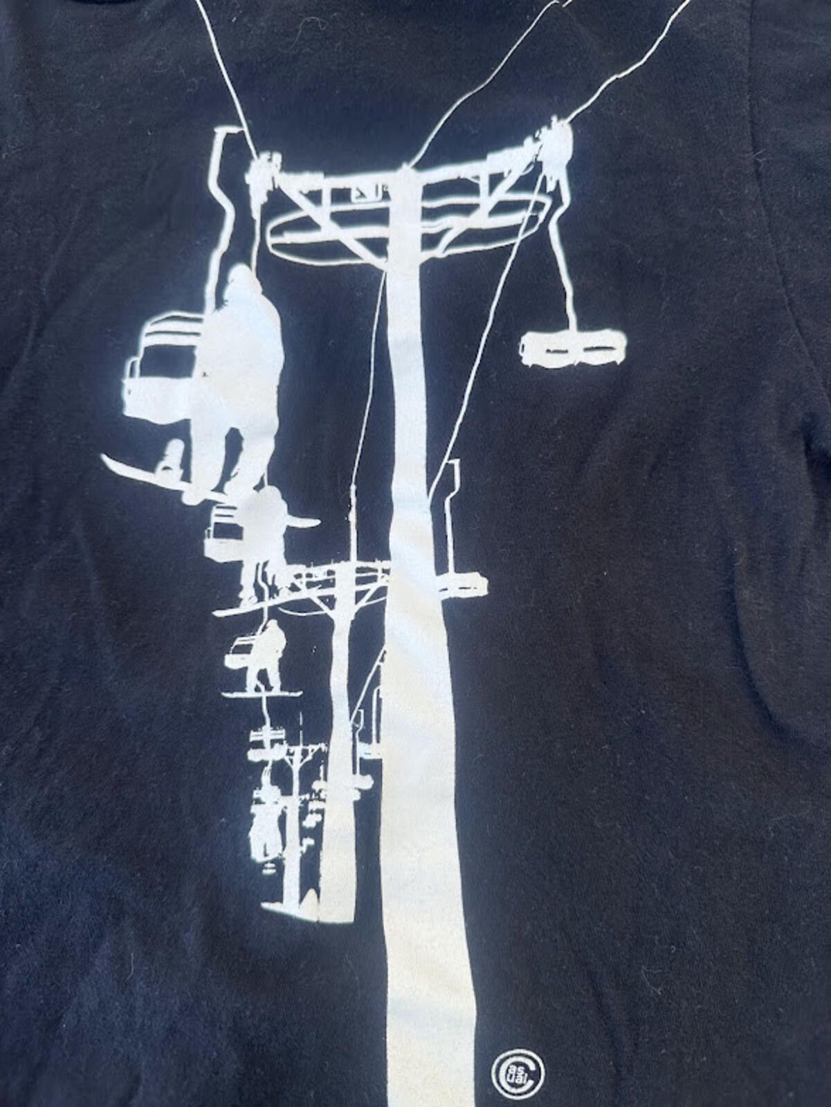 Other Casual Industries Ski Lift Graphic Tee XL Size US XL / EU 56 / 4 - 4 Thumbnail