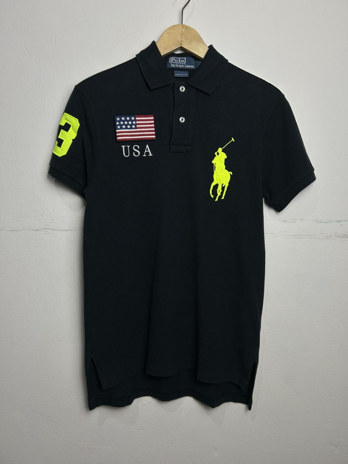 Polo Ralph Lauren Polo Ralph Lauren United State embroidery poloshirt Size US S / EU 44-46 / 1 - 1 Thumbnail