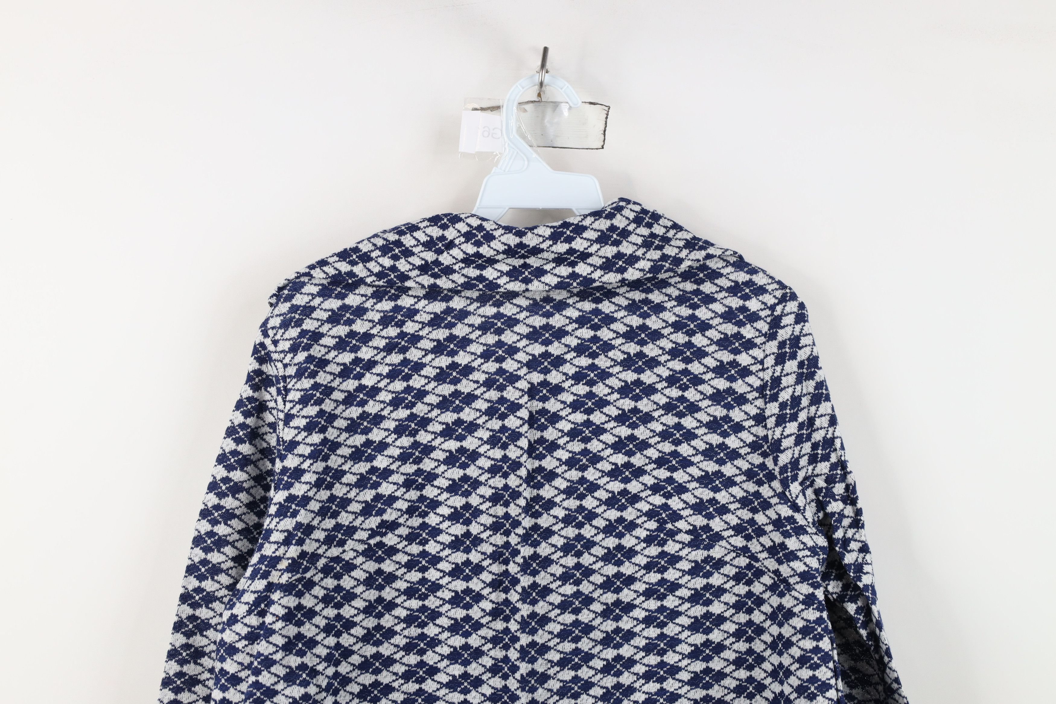 Vintage Deadstock Vintage 60s Streetwear Knit Half Zip Sweater USA Size XL / US 12-14 / IT 48-50 - 10 Thumbnail