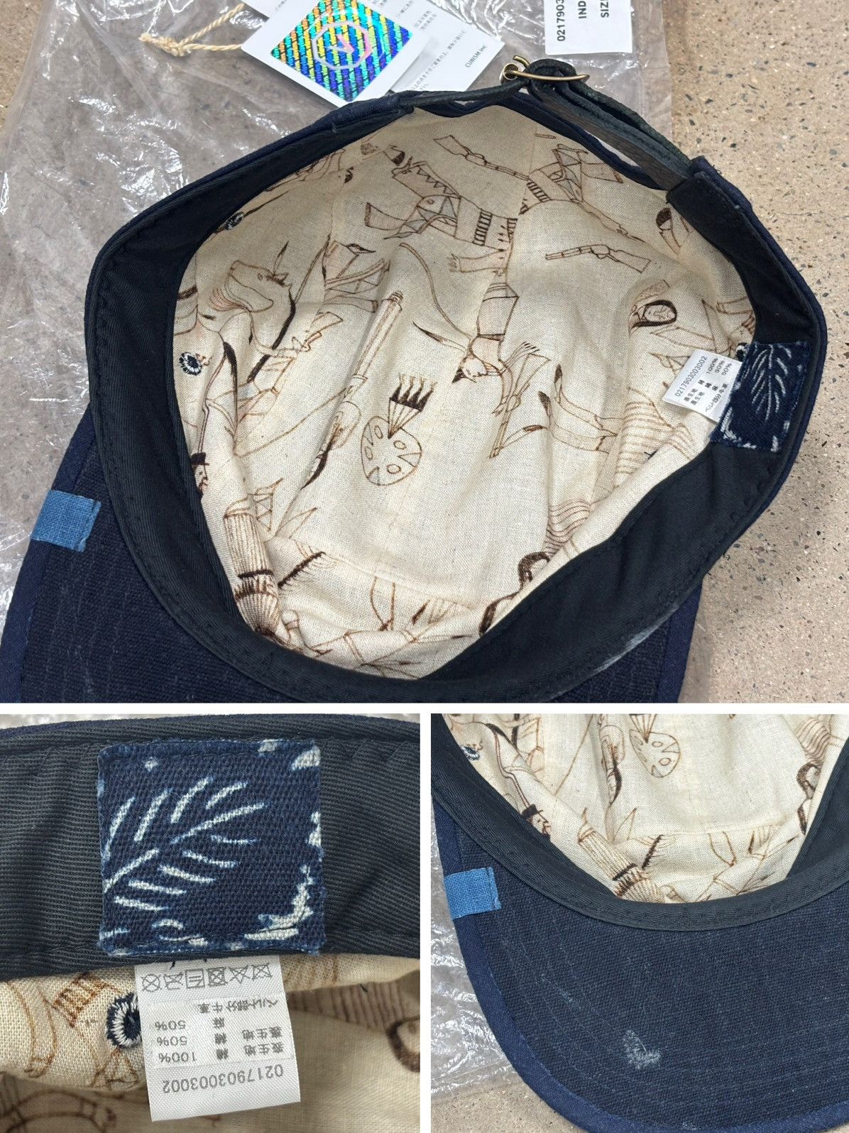 Visvim Visvim ICT Camp Cap Kofu Condition Size F Size ONE SIZE - 3 Thumbnail