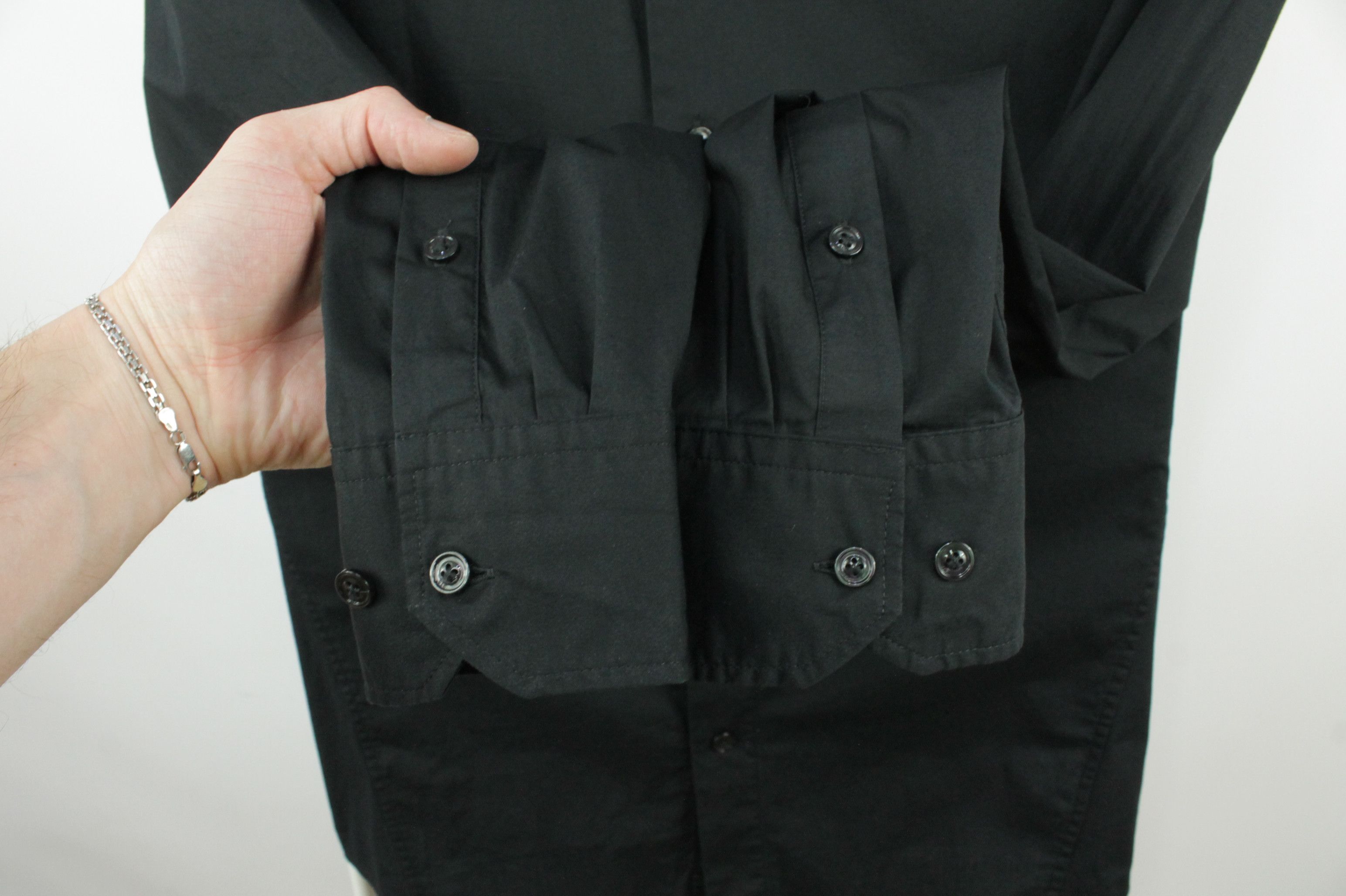 G-Star G-Star Raw Dressed Super Slim Black Stretch Cotton Shirt Size US XXL / EU 58 / 5 - 8 Thumbnail