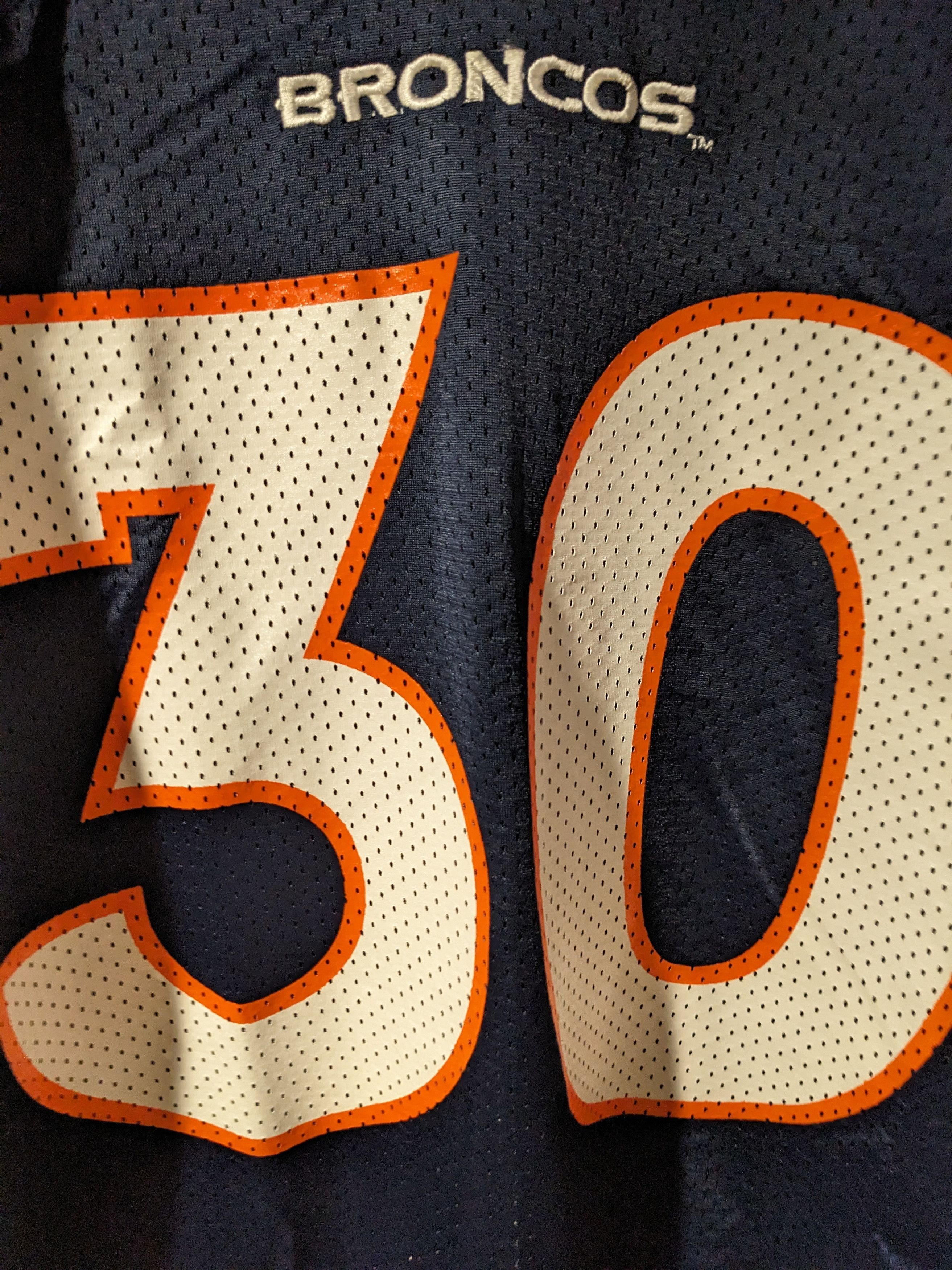NFL × Nike × Vintage Vintage 90s Denver Broncos NFL Terrell Davis Jersey Size US M / EU 48-50 / 2 - 8 Thumbnail