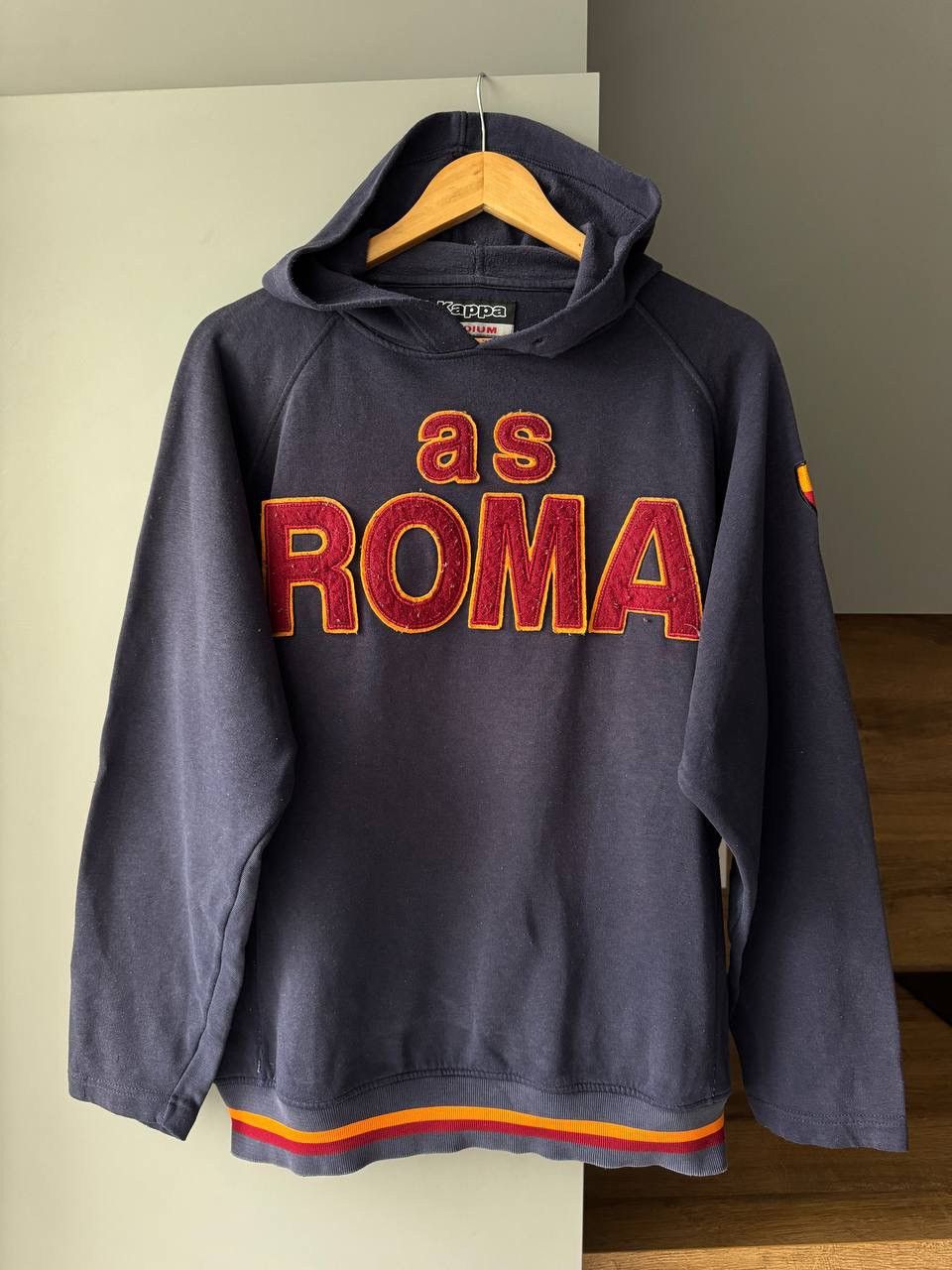 Kappa Kappa Roma Italy Vintage Track Hoodie Soccer Size US M / EU 48-50 / 2 - 1 Thumbnail