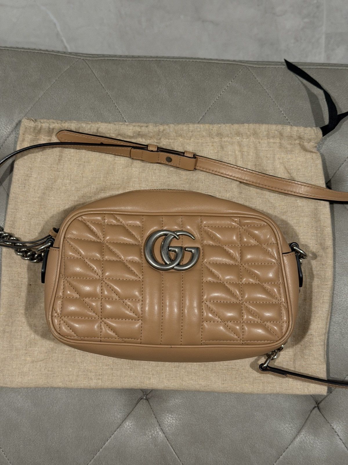Gucci Gucci Marmont Matelassé CrossBody Size ONE SIZE - 1 Thumbnail