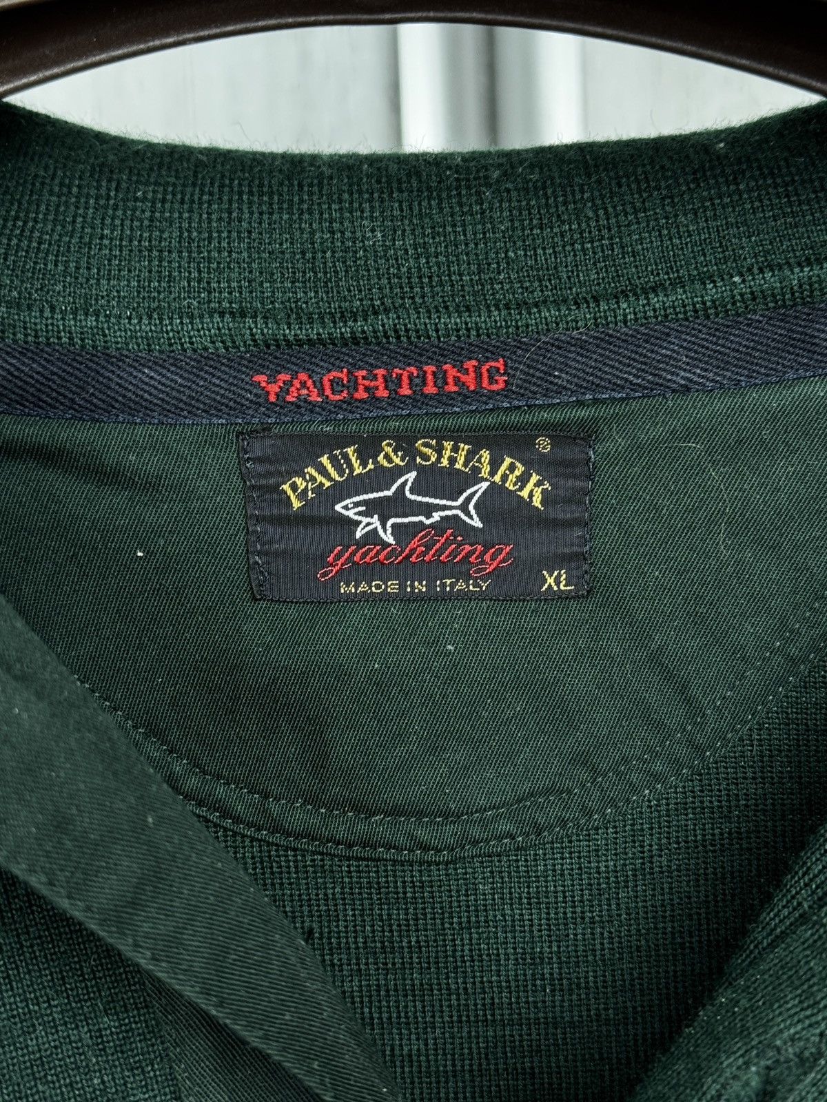 Paul & Shark Paul & Shark vintage green rugby pullover collared jumper Size US XL / EU 56 / 4 - 10 Thumbnail