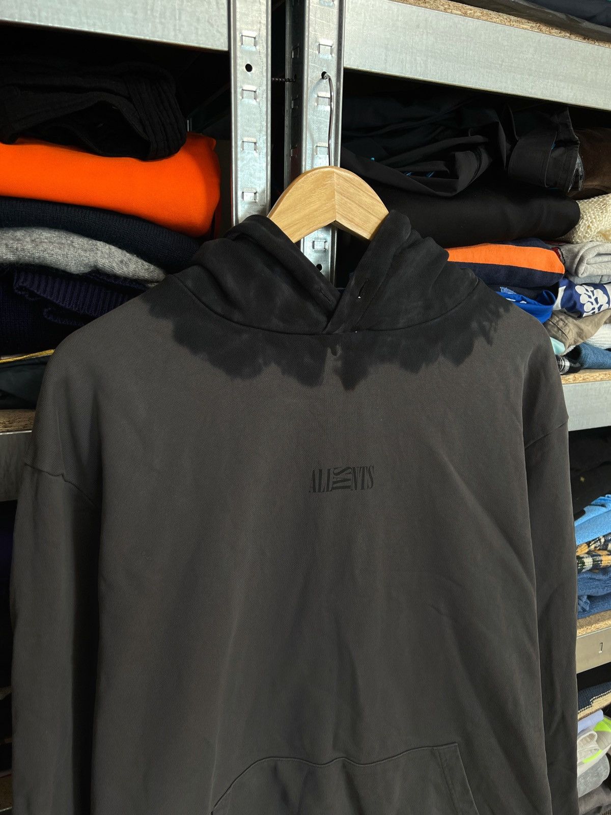 Allsaints AllSaints Natural Skar Over The Head Jumper Tie Dye Hoodie Size US L / EU 52-54 / 3 - 3 Thumbnail