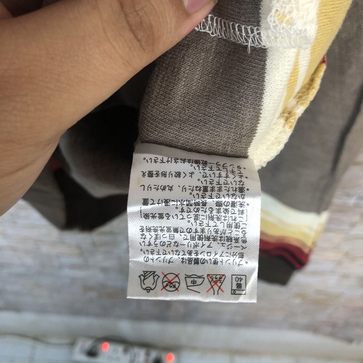 Japanese Brand Power To The People Stripe Hoddie Knitwear #A480 Size M / US 6-8 / IT 42-44 - 12 Thumbnail