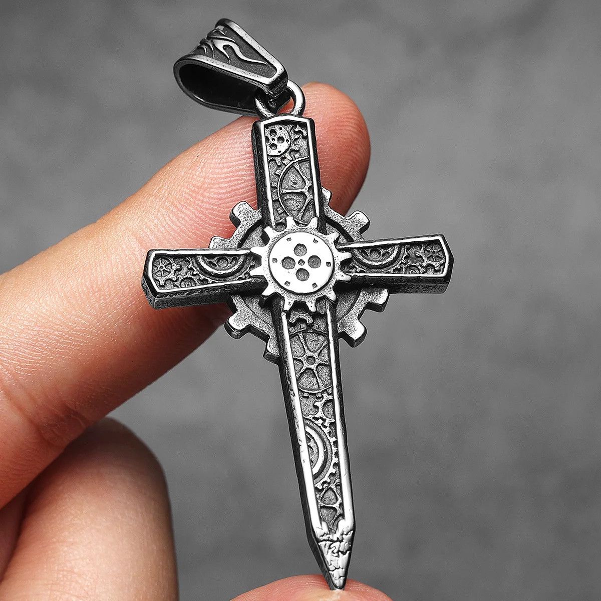 Jewelry Gear Cross Necklaces Size ONE SIZE - 5 Thumbnail