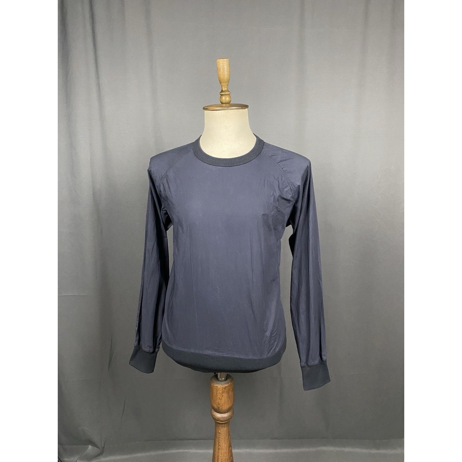 Our Legacy Our Legacy Men's Navy Blue Crewneck Lightweight Cotton Sweat Size US M / EU 48-50 / 2 - 4 Thumbnail