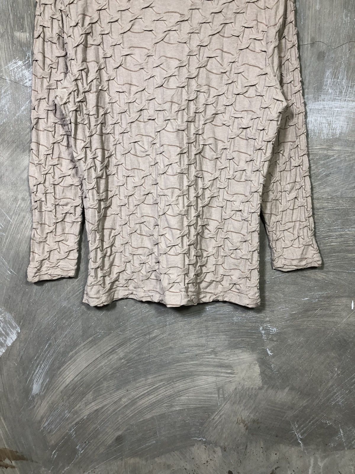 Japanese Brand Japanese Lainere Wrinkle Longsleeve T-shirt Size US L / EU 52-54 / 3 - 10 Thumbnail