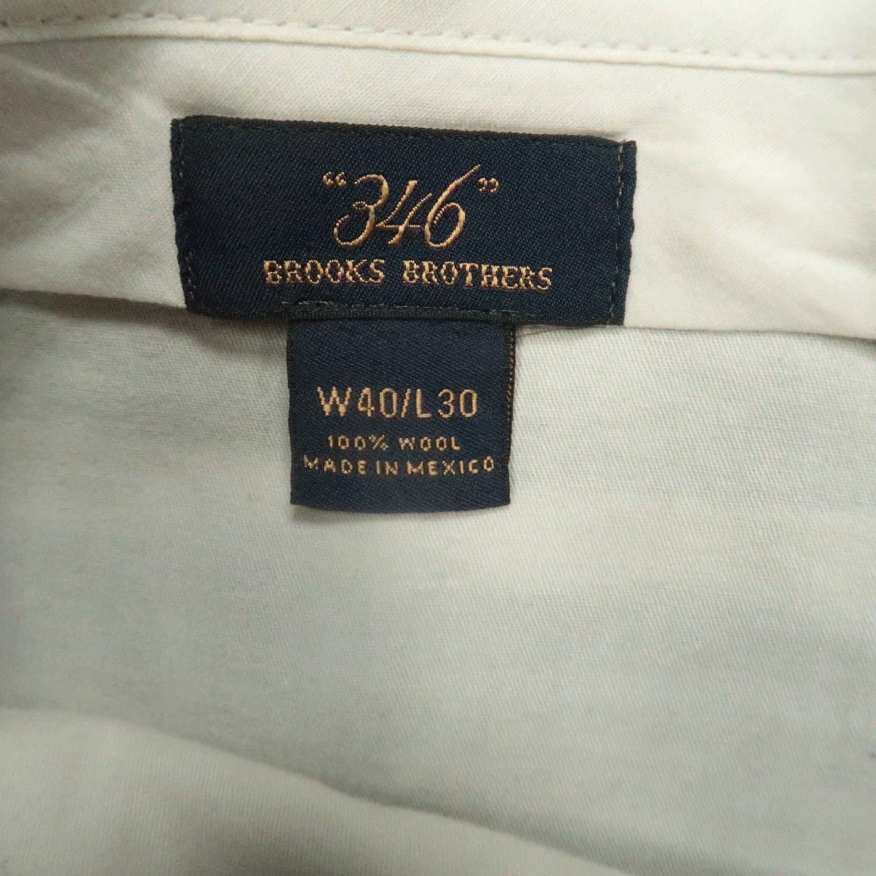 Brooks Brothers Brooks Brothers Pants Men 40x30 Black Wool 346 Pleated Straight Trousers Size US 40 / EU 56 - 3 Thumbnail