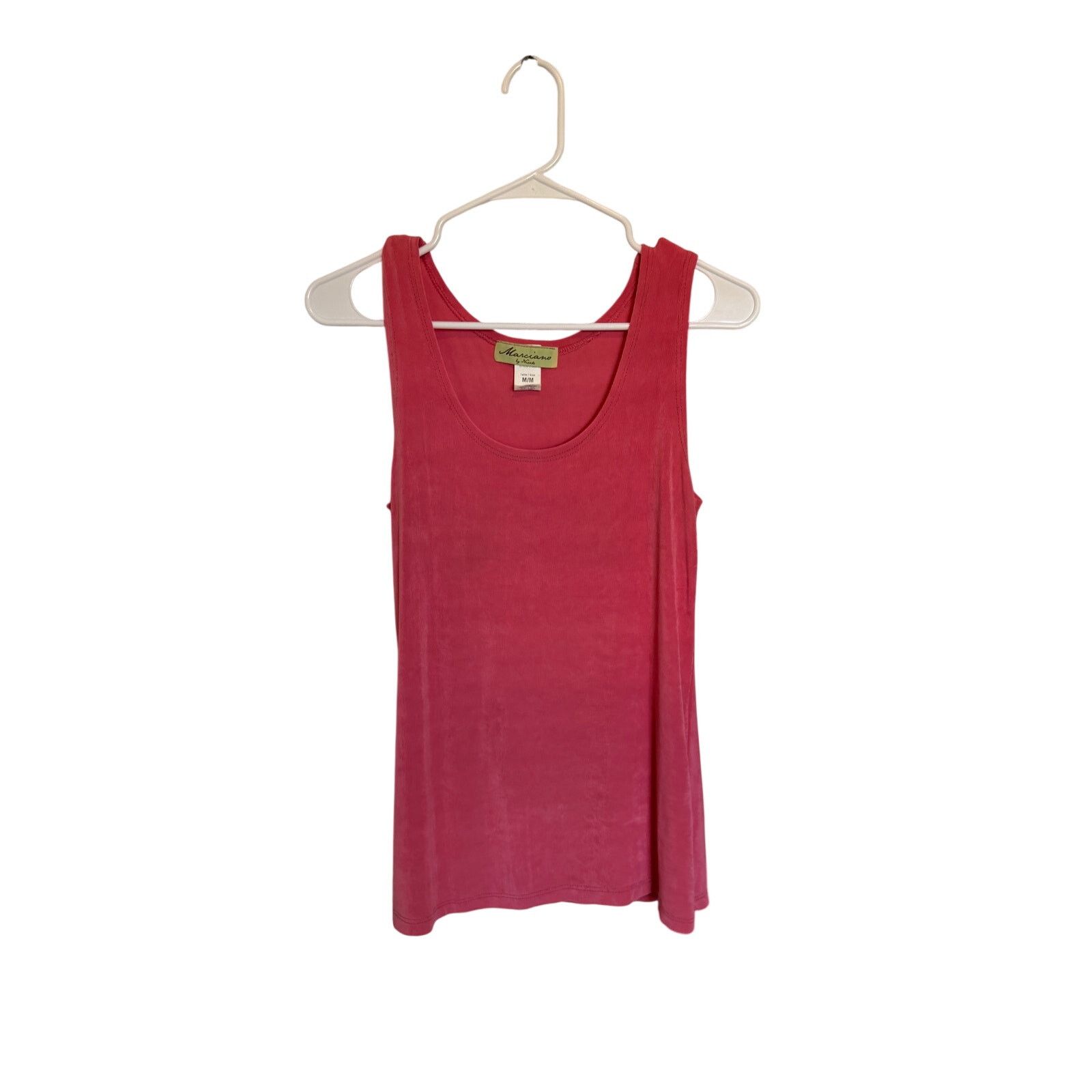 Other Marciano Women's Peach Round Neck Sleeveless Long Tank Top Size M / US 6-8 / IT 42-44 - 3 Thumbnail
