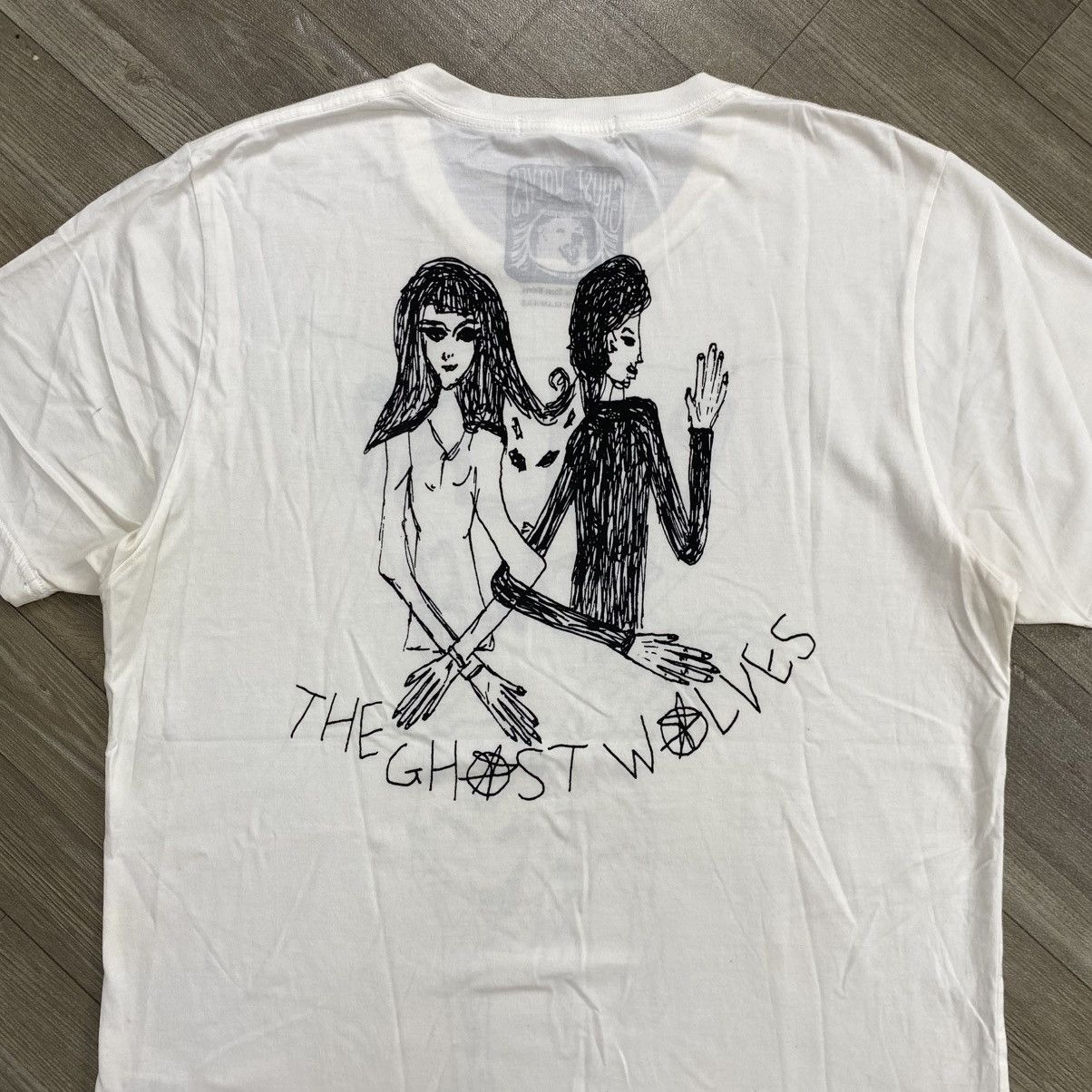 Hysteric Glamour Hysteric Glamour x The Ghost Wolves Print Tee Japanese Brand Size US M / EU 48-50 / 2 - 11 Thumbnail