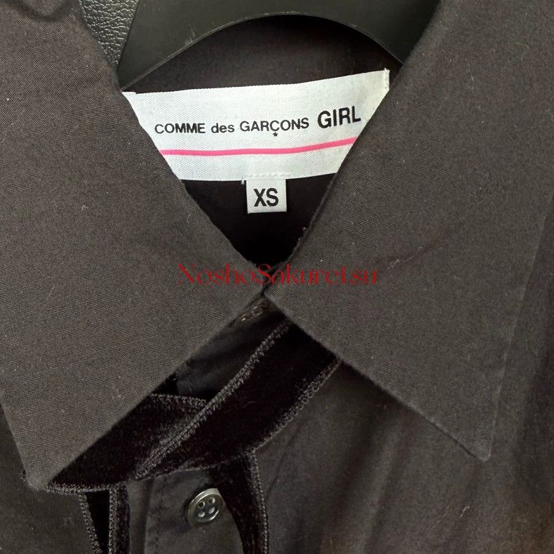 Comme des Garcons Comme Des Garcons Velvet bow-tie shirt Size XS / US 0-2 / IT 36-38 - 4 Thumbnail