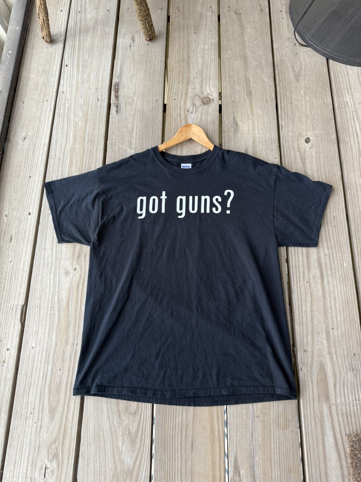 Gildan Got guns? Vintage tee Size US XL / EU 56 / 4 - 1 Thumbnail