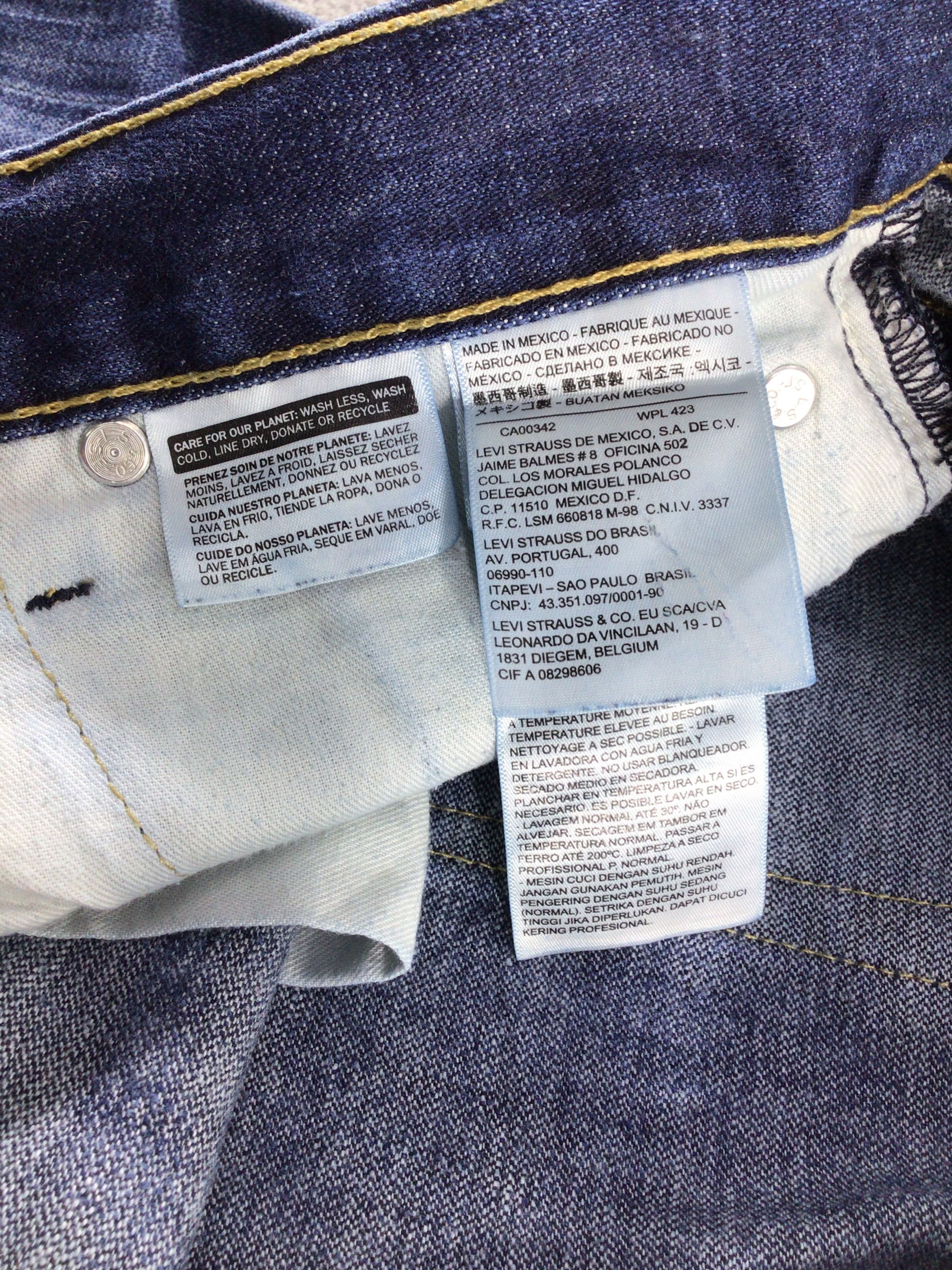 Levi's Vintage Levis 513 Jeans-J653 Size US 32 / EU 48 - 10 Thumbnail