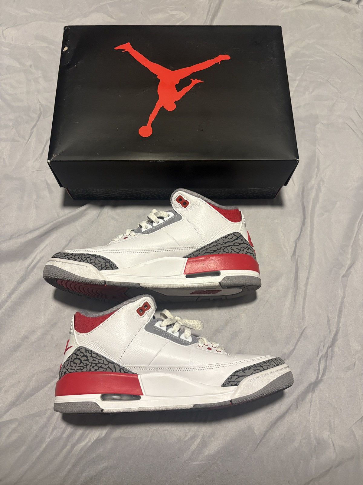 Nike Air jordan 3 Fire Red Size US 10 / EU 43 - 3 Thumbnail