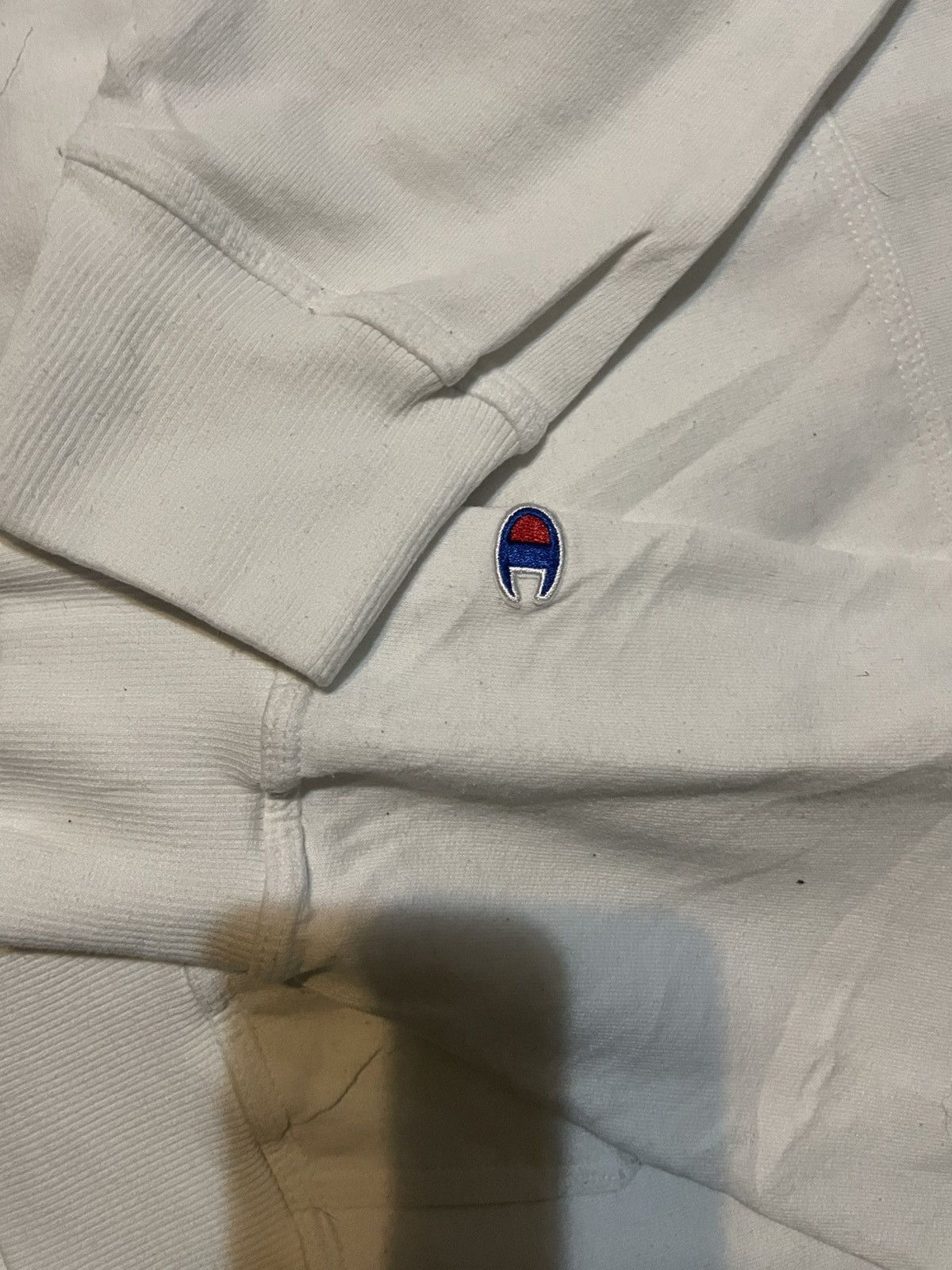 Champion White Champion Logo Hoodie Size US M / EU 48-50 / 2 - 6 Thumbnail