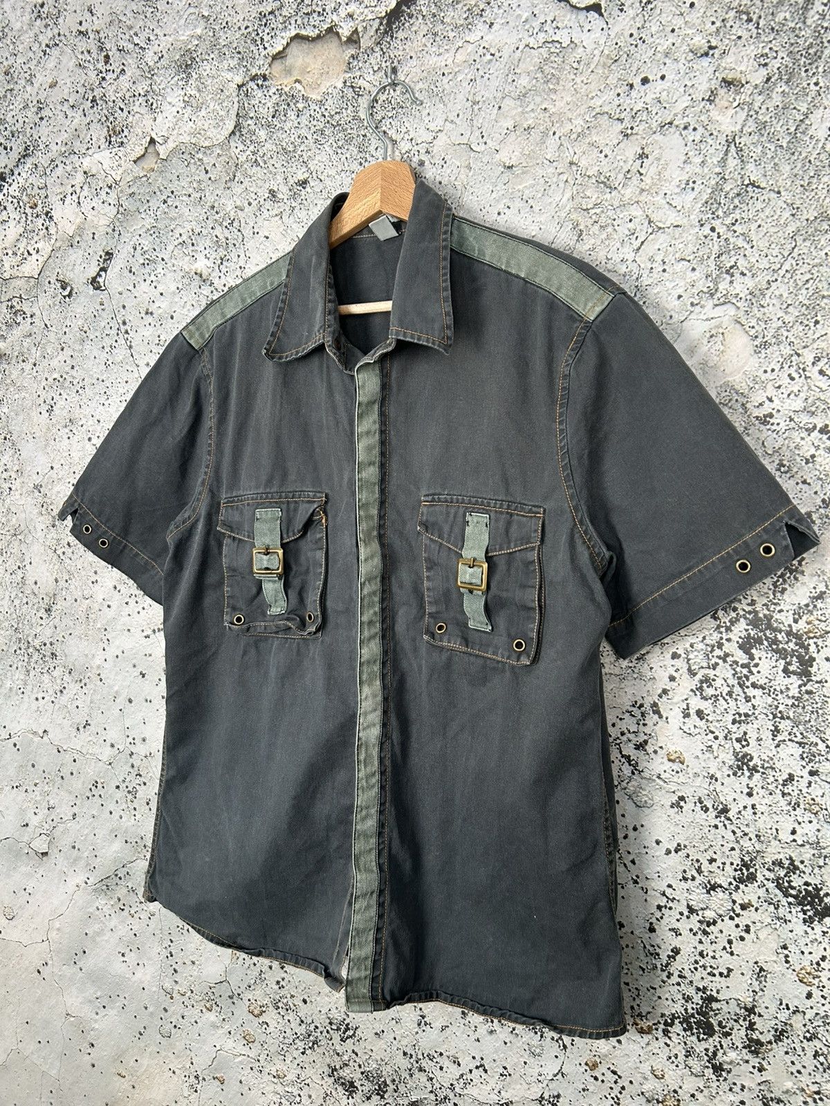 H&M H&M Avant Garde Shirt Japan Style Alternative Grunge Punk Size US L / EU 52-54 / 3 - 2 Thumbnail