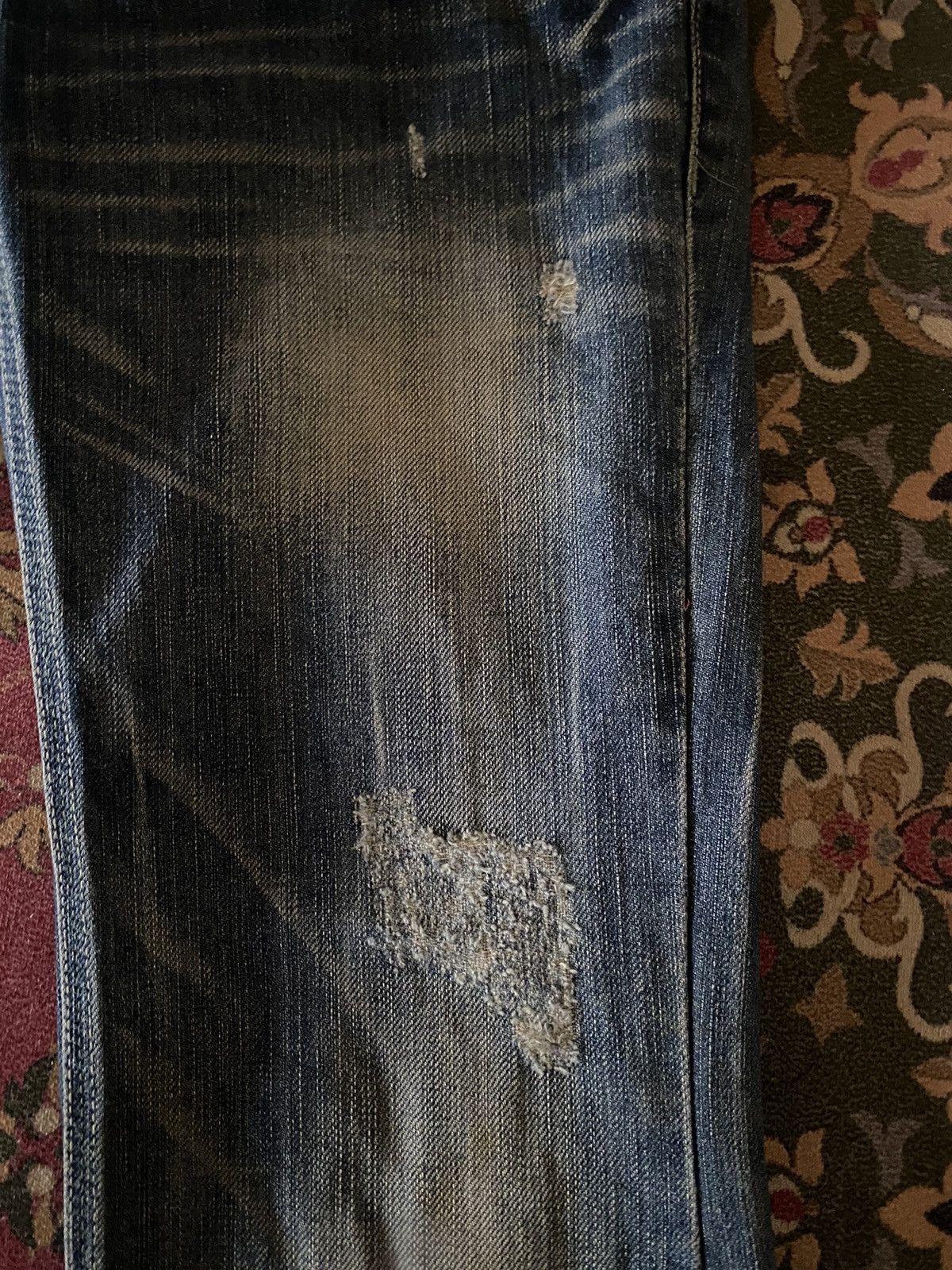 Japanese Brand Japanese Brand Red Pepper Jeans Distressed Denim Size US 29 - 8 Thumbnail