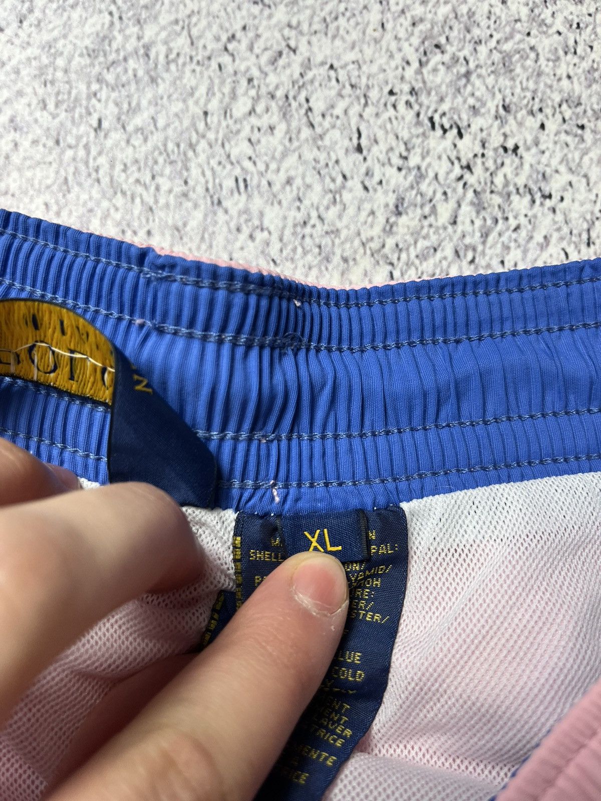 Polo Ralph Lauren Vintage Polo Ralph Lauren Swimming Shorts Y2K Size US 36 / EU 52 - 11 Thumbnail