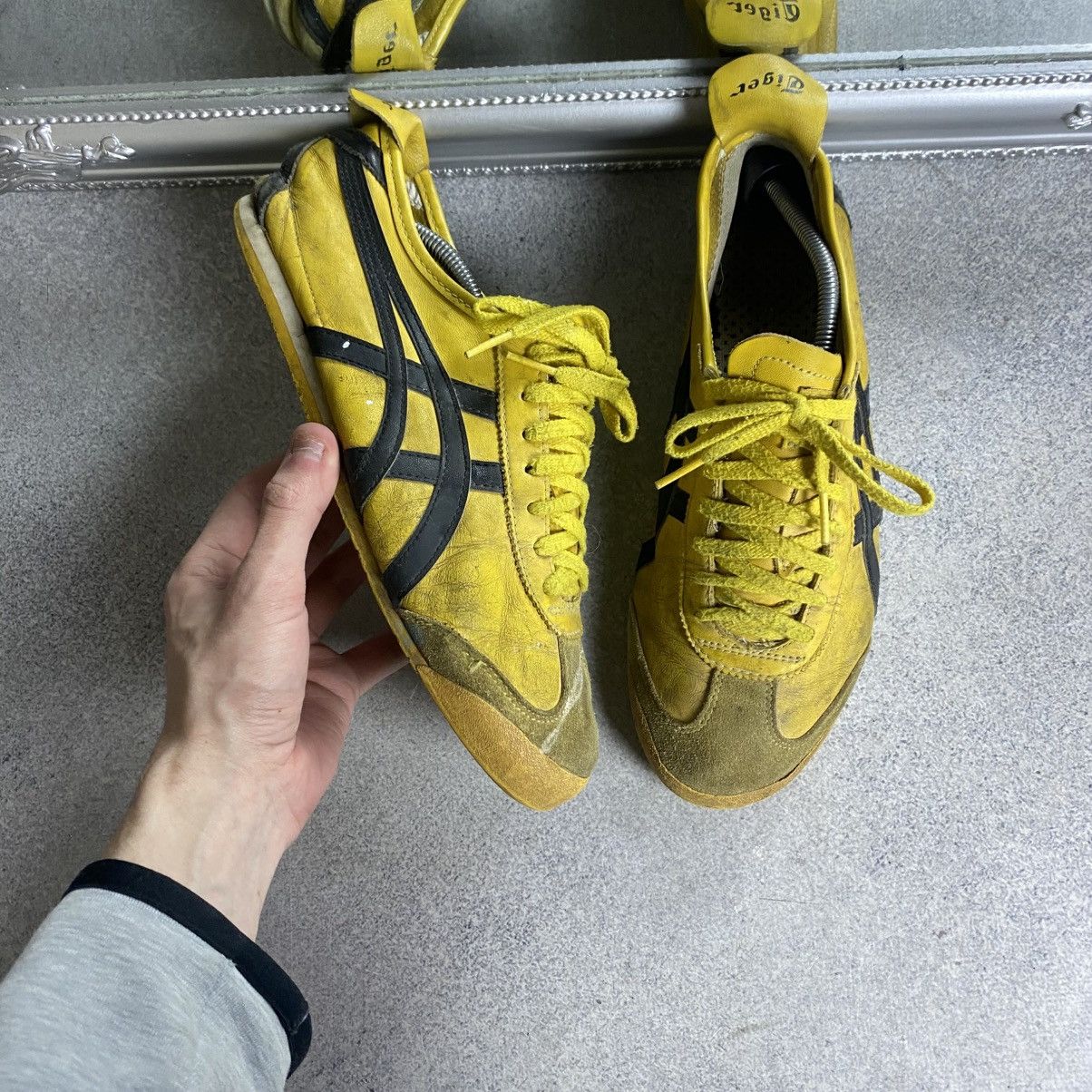 Asics Asics Tiger Onitsuka sneakers kill bill yellow avant gard Size US 9 / EU 42 - 2 Thumbnail