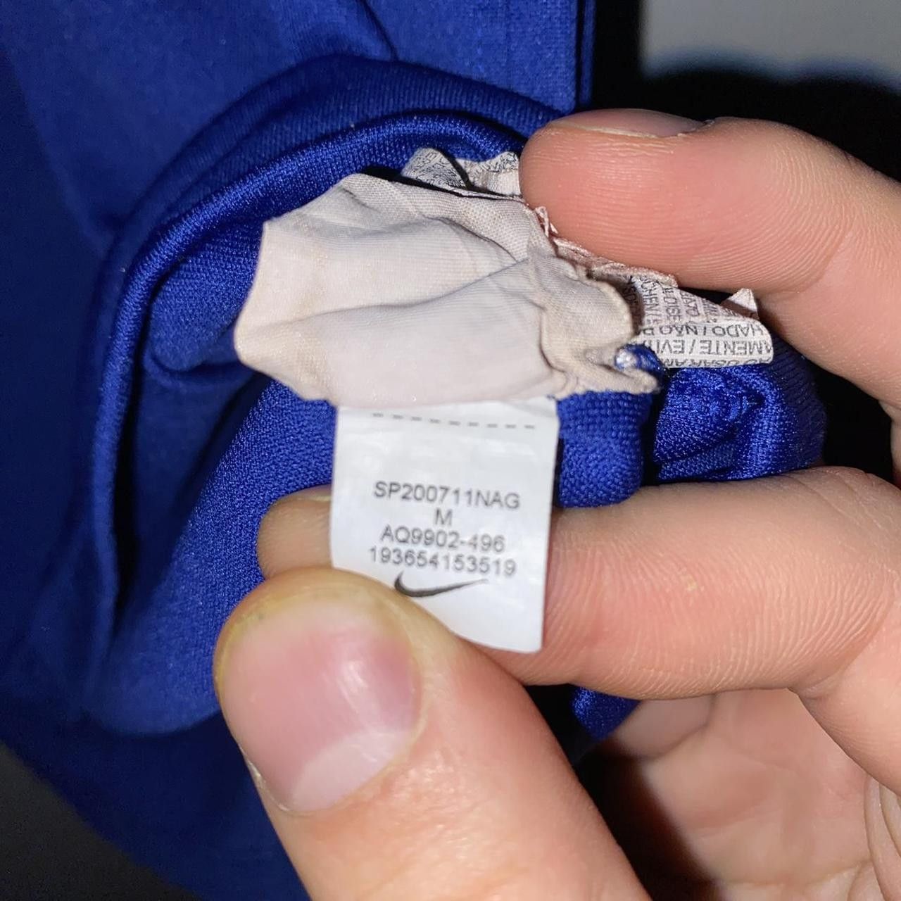 Nike Nike Chelsea 2019 2020 blue out 4th kit. Size US M / EU 48-50 / 2 - 4 Thumbnail