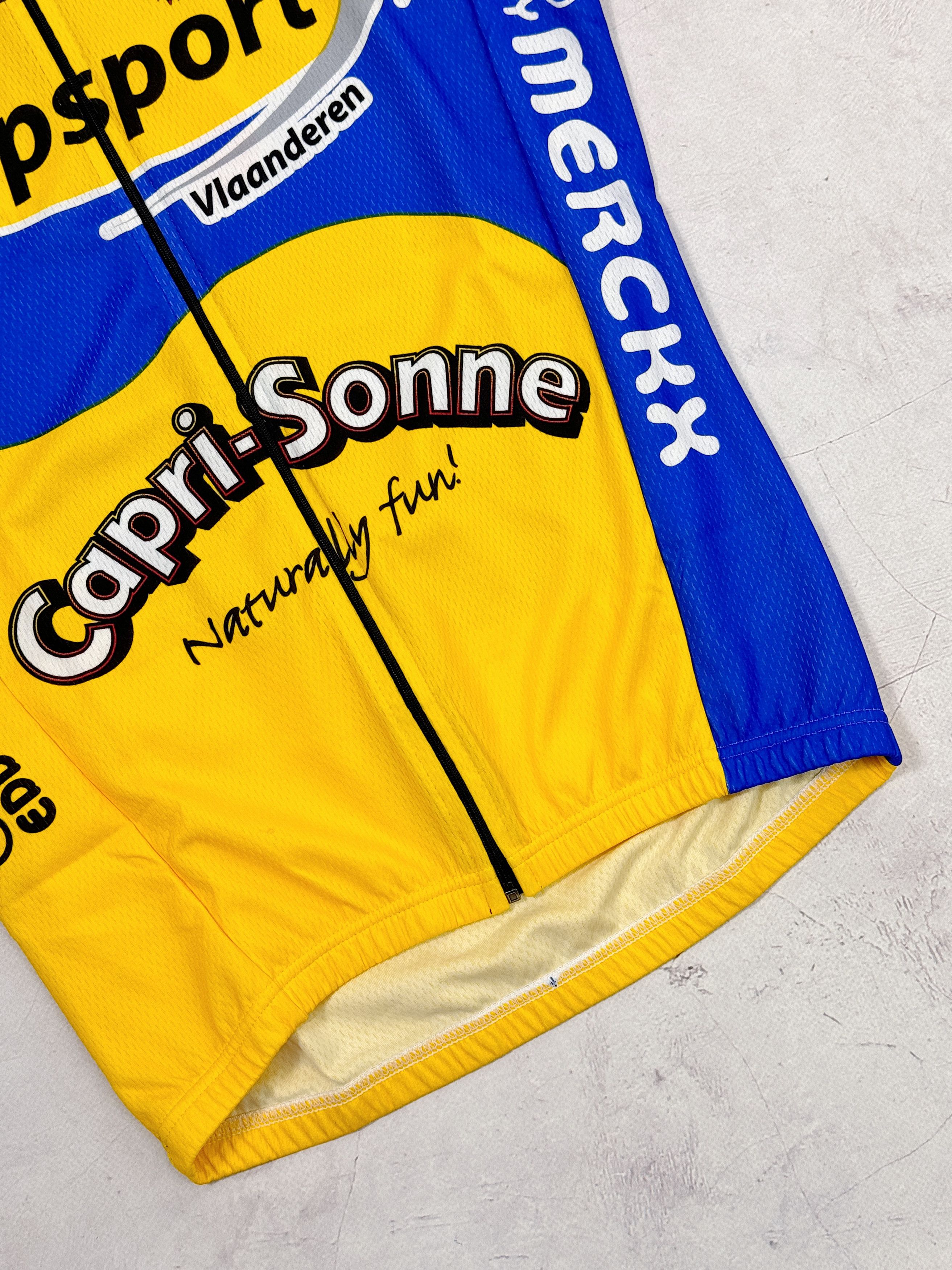 Vintage Vermarc Topsport Eddy Merckx Cycling Jersey Capri-Sonne Size US S / EU 44-46 / 1 - 5 Thumbnail