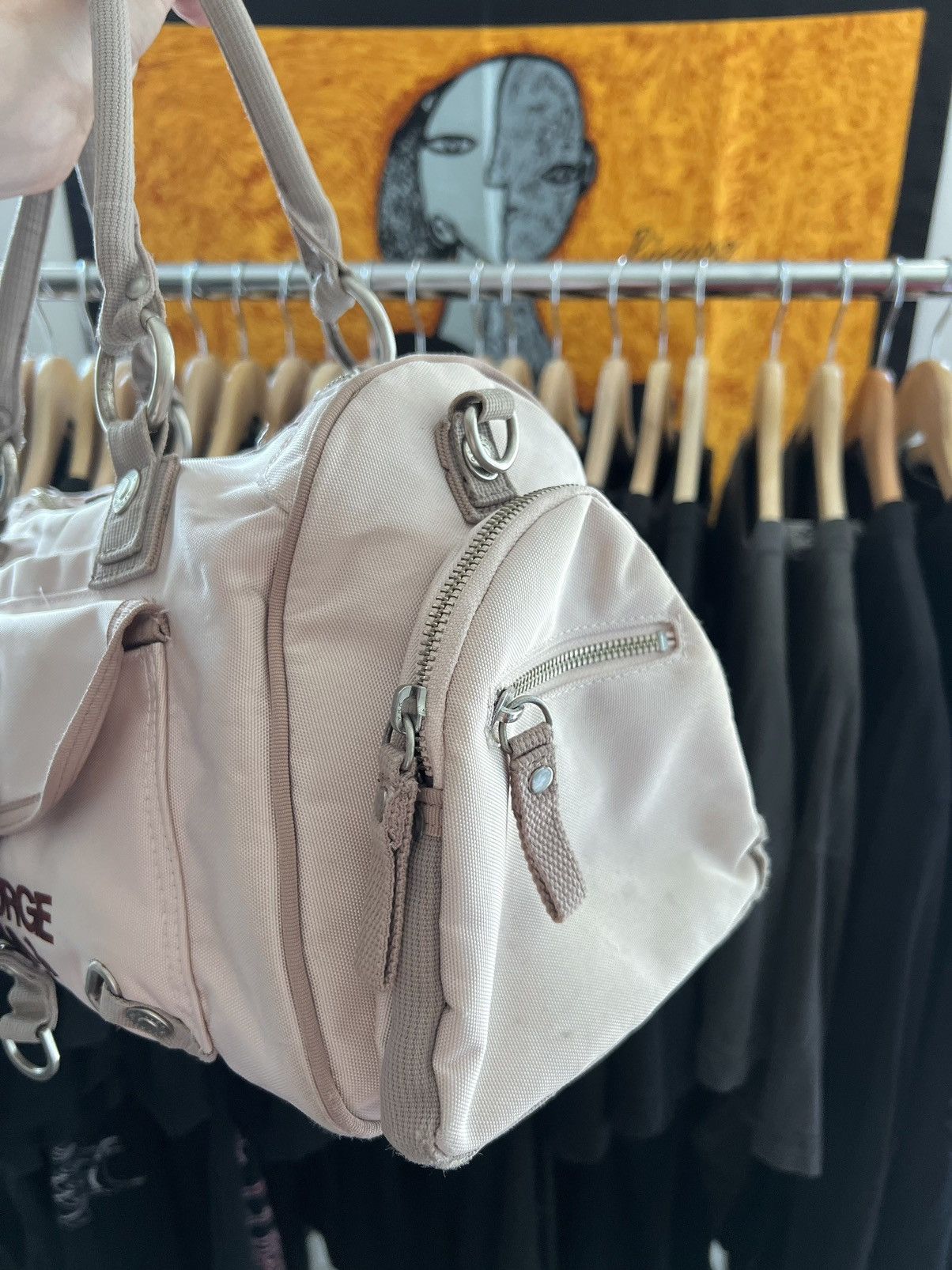 Japanese Brand × Vintage George Gina & Lucy ALYX style Big Gil Carabiner Hand Bag Y2K Size ONE SIZE - 5 Thumbnail