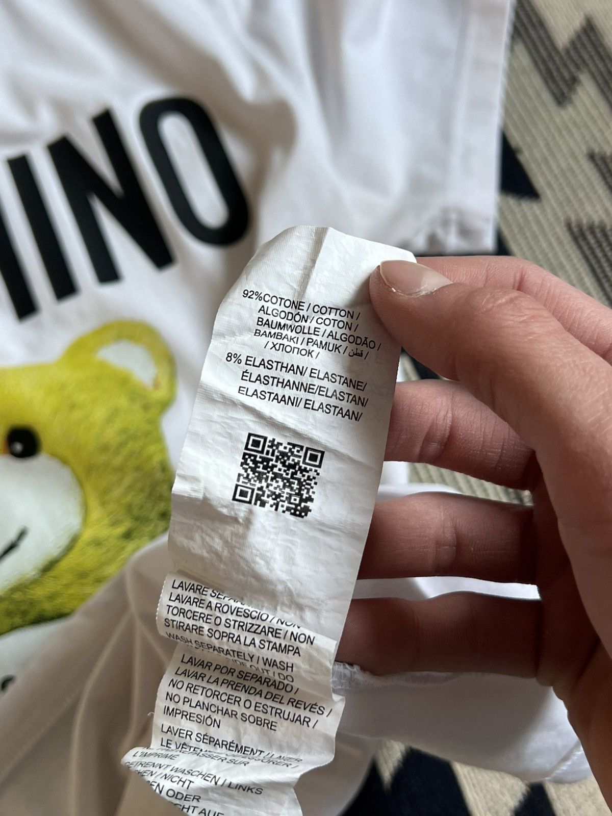 Moschino Moschino Couture Teddy Bear T-Shirt Size US S / EU 44-46 / 1 - 9 Thumbnail