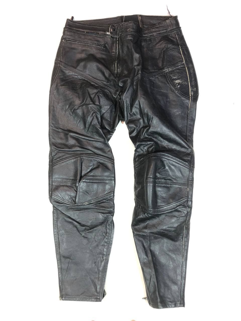 Vintage Rare Vintage Racing Moto Leather Pants Size US 32 / EU 48 - 1 Thumbnail