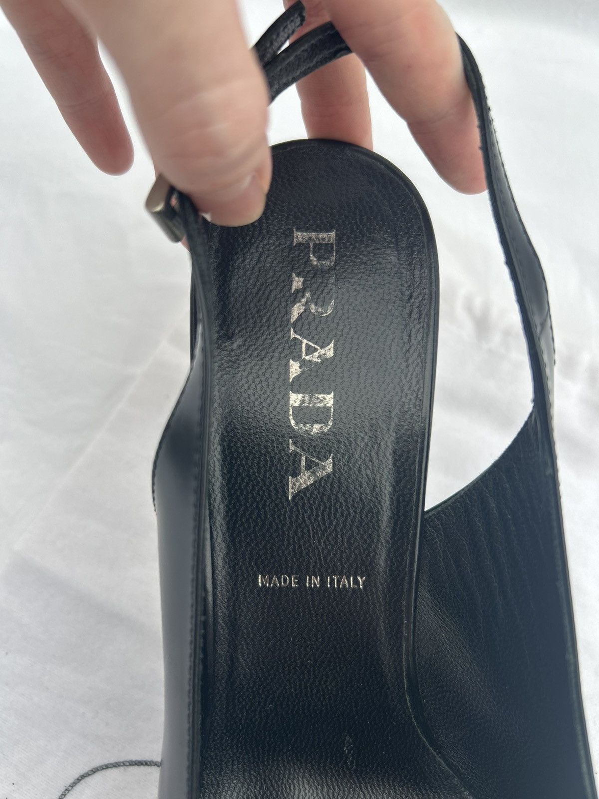 Prada 1998 Vintage Prada slingbacks Size US 9 / IT 39 - 6 Thumbnail