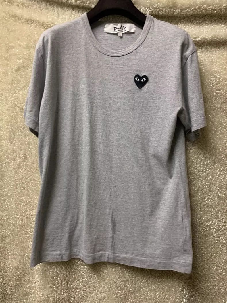 Comme des Garcons CDG PLAY Men's Short Sleeve T-Shirt Size US L / EU 52-54 / 3 - 1 Thumbnail