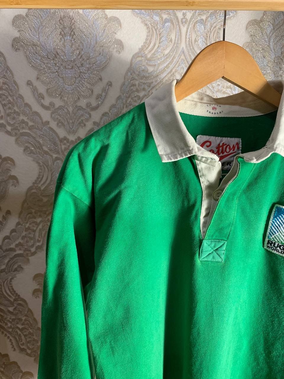 Cotton Traders VINTAGE COTTON TRADERS IRELAND RETRO RUGBY JERSEY Y2K 90s Size US L / EU 52-54 / 3 - 3 Thumbnail