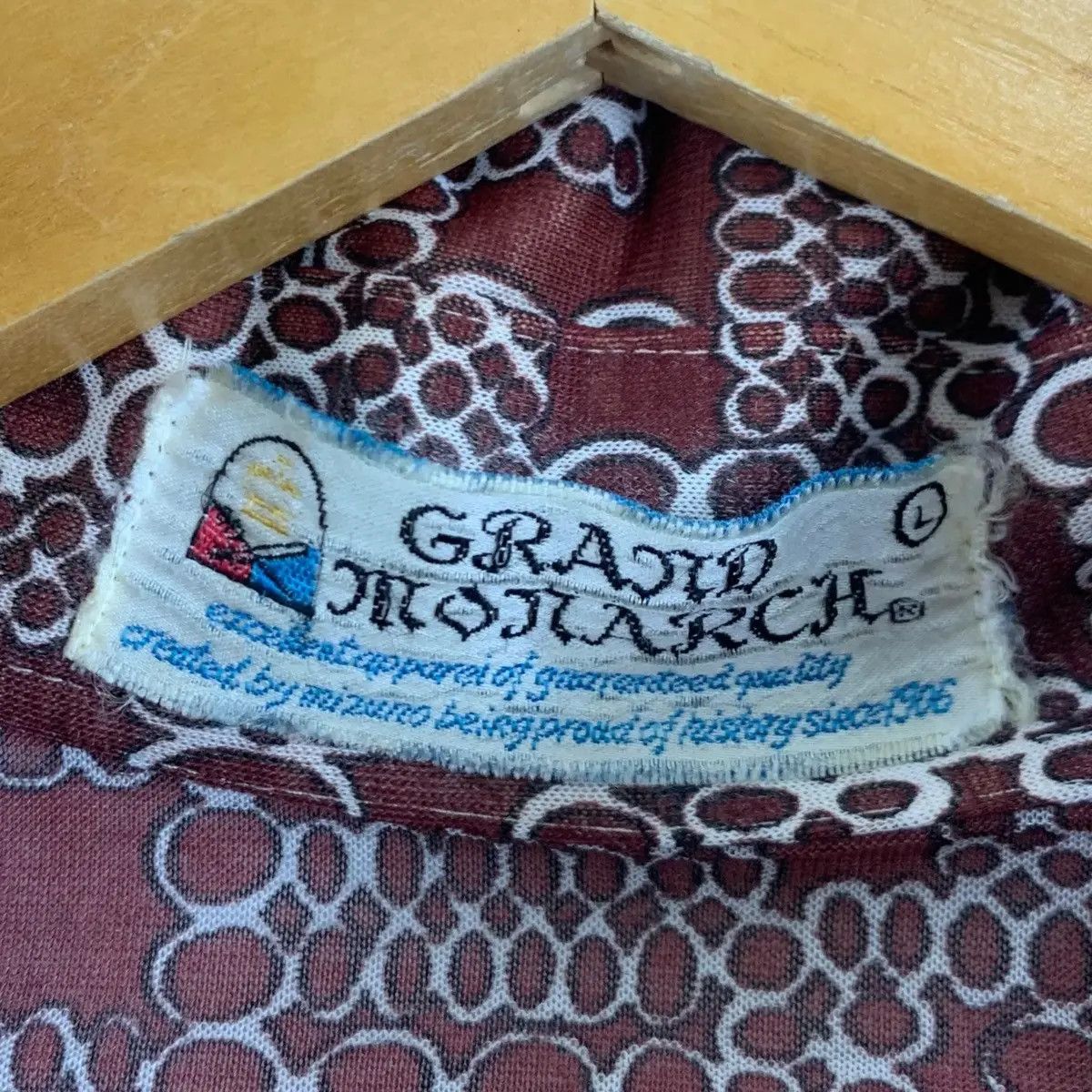 Vintage Vintage 80’ GRAND MONARCH MONOGRAM Polo Tee Size US L / EU 52-54 / 3 - 5 Thumbnail