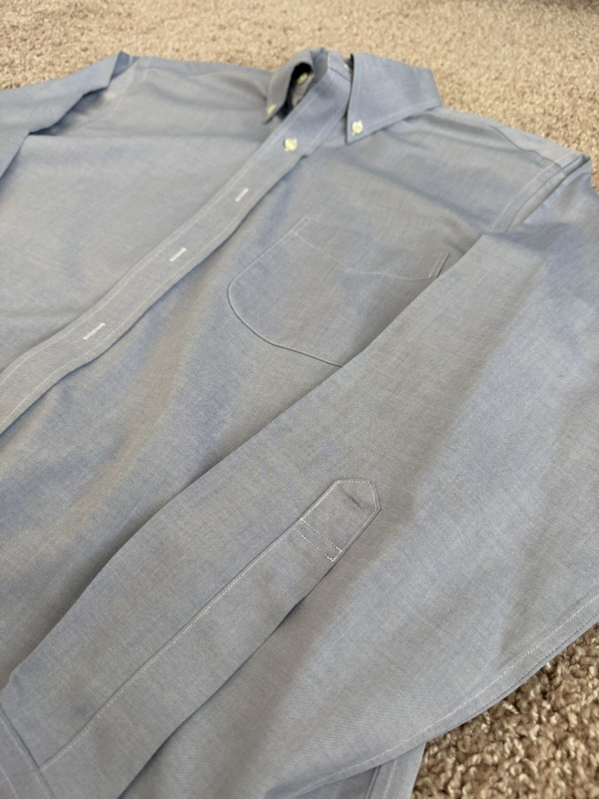 Brooks Brothers Brooks Brothers Polo Dress Shirt Size US M / EU 48-50 / 2 - 4 Thumbnail