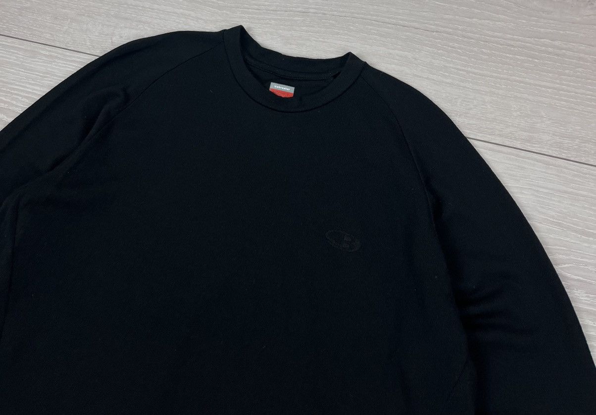 Icebreaker Icebreaker Bodyfit 260 Merino Wool Black Crew Neck Sweater Size US L / EU 52-54 / 3 - 6 Thumbnail