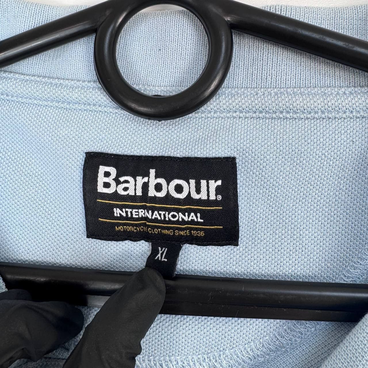 Barbour Barbour International Polo Shirt Light Blue Mens Size XL Size US XL / EU 56 / 4 - 3 Thumbnail