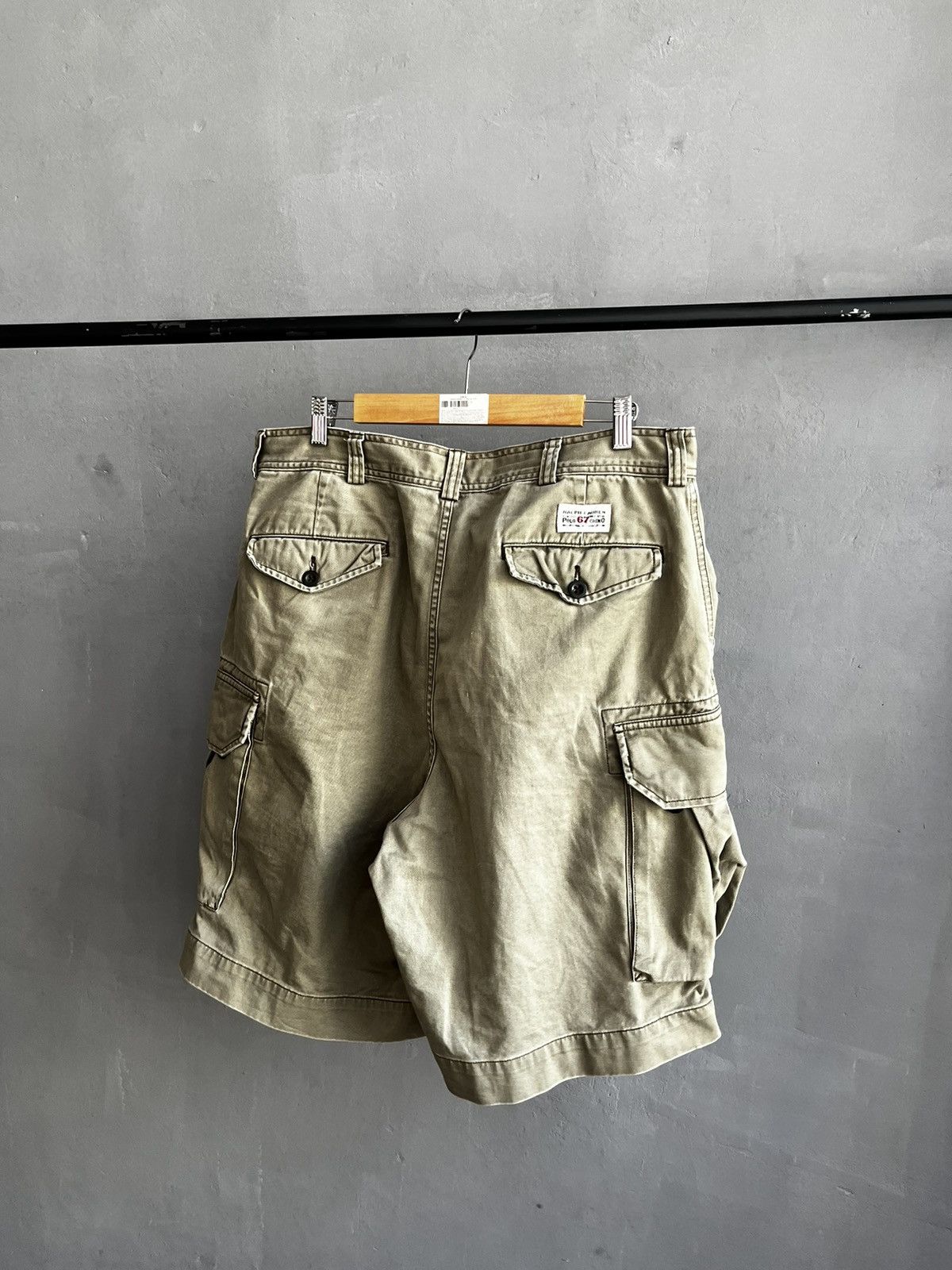 Polo Ralph Lauren × RRL Ralph Lauren × Vintage Polo Ralph Lauren cargo shorts vintage Size US 36 / EU 52 - 3 Thumbnail