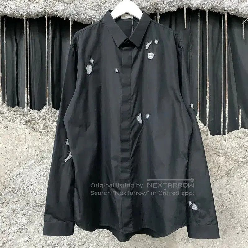 Dior Dior Black Long Sleeve Men’s Shirt . Size US M / EU 48-50 / 2 - 1 Thumbnail