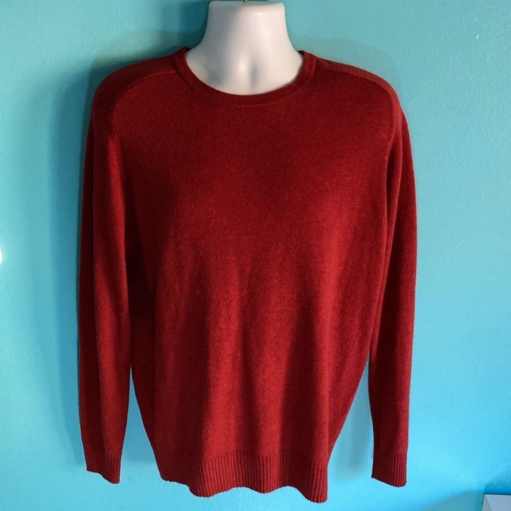 Muji MUJI Mens Size L Wool & Yak Pullover Crewneck Knit Sweater i Size US L / EU 52-54 / 3 - 7 Thumbnail