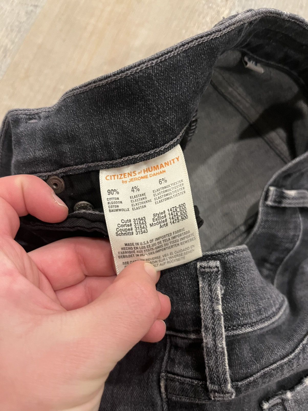 Citizens Of Humanity Citizens of Humanity Women’s Liberty Bell Bottom Grey Jeans Size 27" / US 4 / IT 40 - 5 Thumbnail