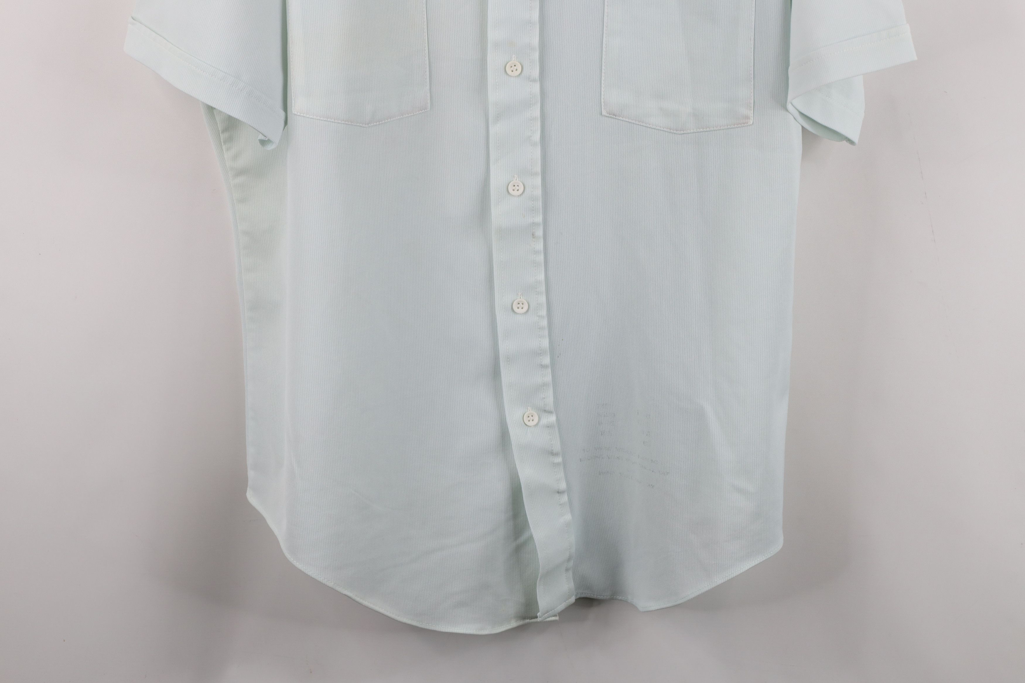 Vintage Vintage 70s Streetwear Ribbed Knit Collared Button Shirt Size US XL / EU 56 / 4 - 3 Thumbnail
