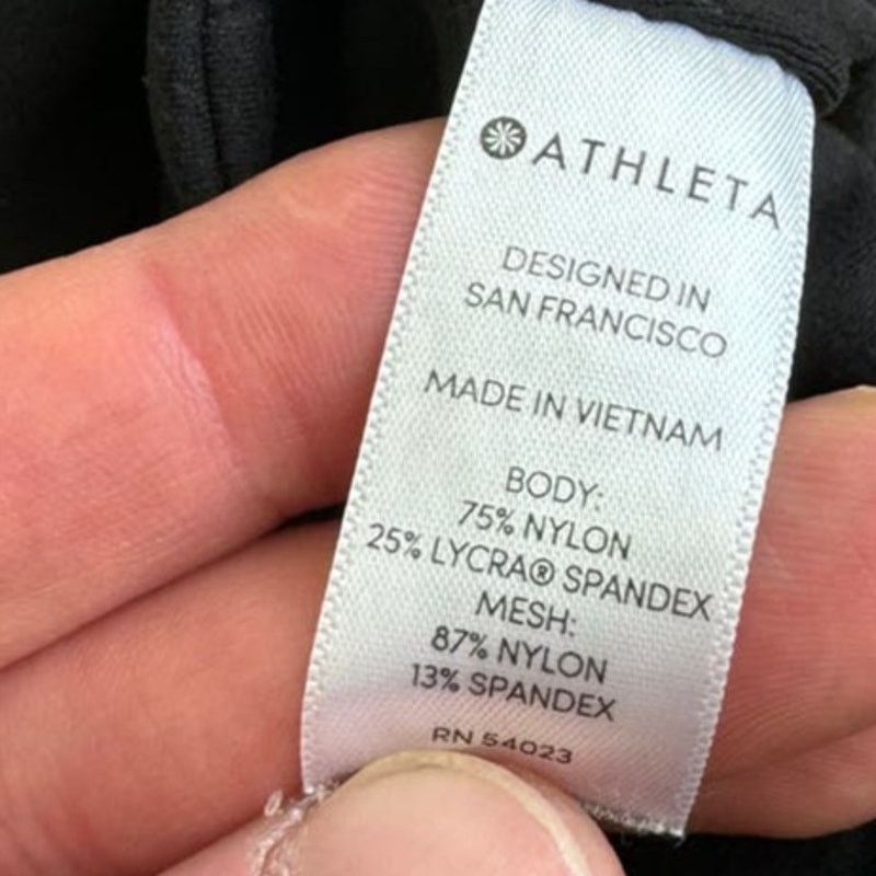 Athleta Athleta Side Stripe Salutation 7/8 Legging, Mesh Accent Size 26" / US 2 / IT 38 - 3 Thumbnail