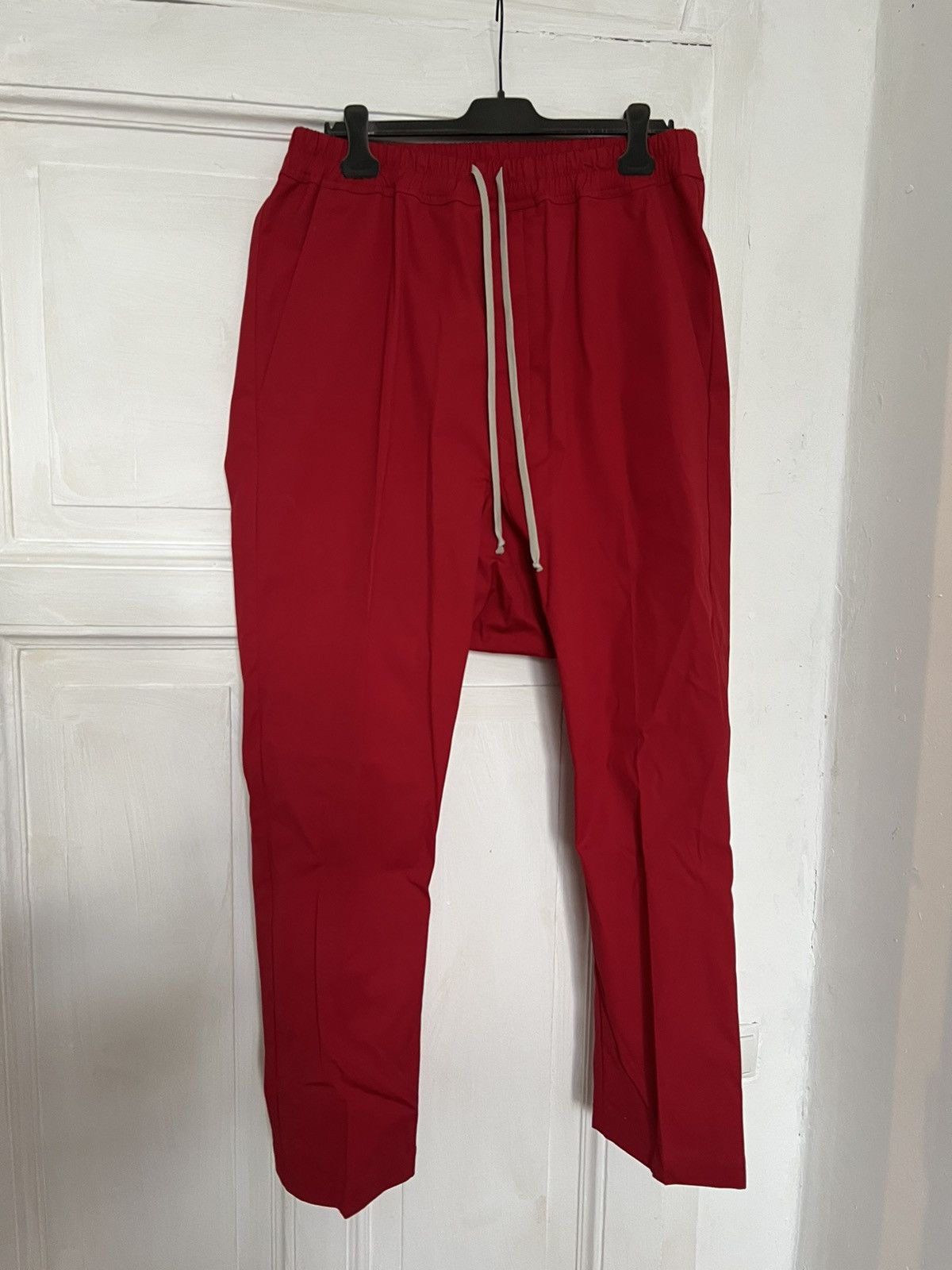 Rick Owens Drawstring Cotton Pants Size US 38 / EU 54 - 1 Thumbnail