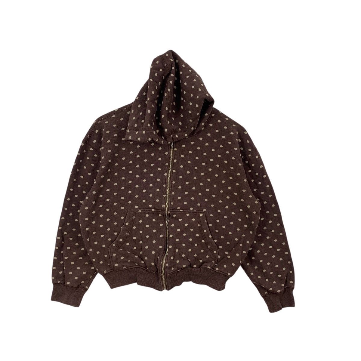 Vintage Vintage PPFM PEYTON PLACE Sports Polka Dot Hoodie Zipper Size M / US 6-8 / IT 42-44 - 3 Thumbnail
