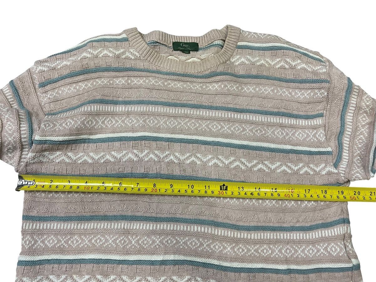 Japanese Brand Vintage Guy Aztec Pattern Sweater Knitwear Size US L / EU 52-54 / 3 - 3 Thumbnail