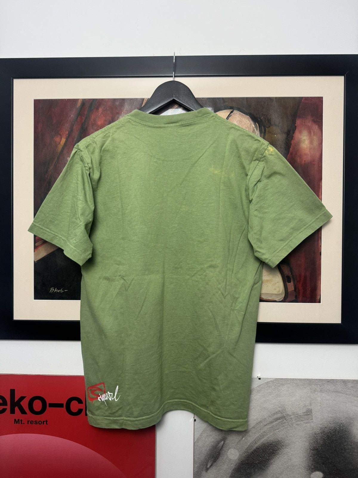 Rip Curl Rip Curl Surf Skate Vintage Logo Tee Washed Green Streetwear Size US M / EU 48-50 / 2 - 2 Thumbnail