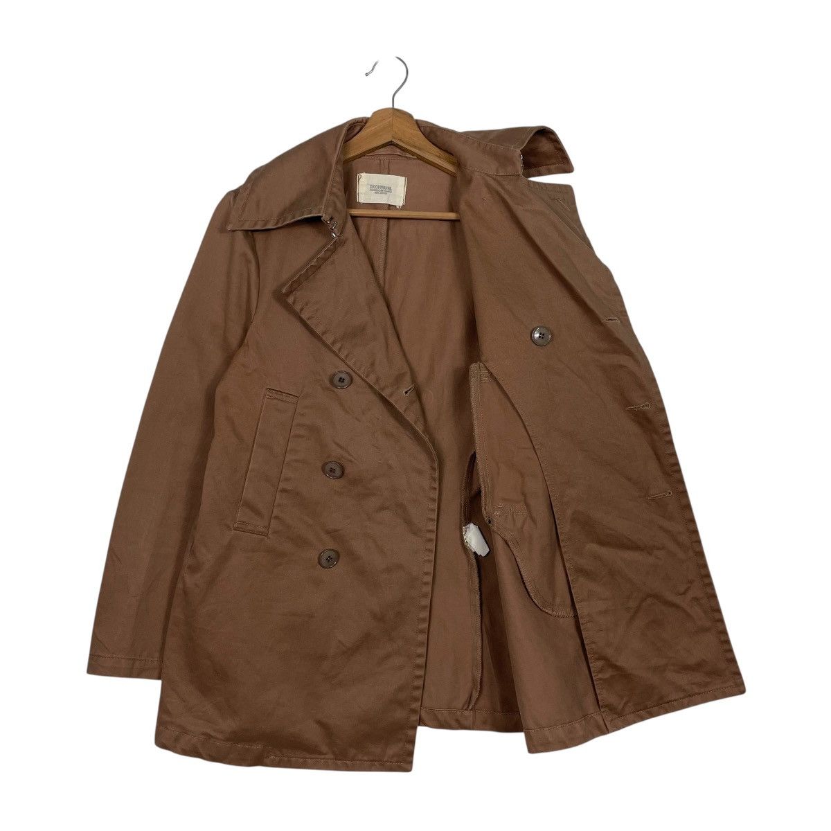 Zucca Zucca Travail Double Breasted Cotton Jacket Size US XS / EU 42 / 0 - 9 Thumbnail