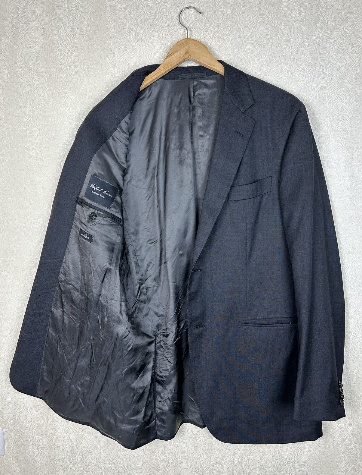 Caruso Raffaele Caruso Wool Grey Blazer Jacket Size EU54 US44 Size 44R - 5 Thumbnail